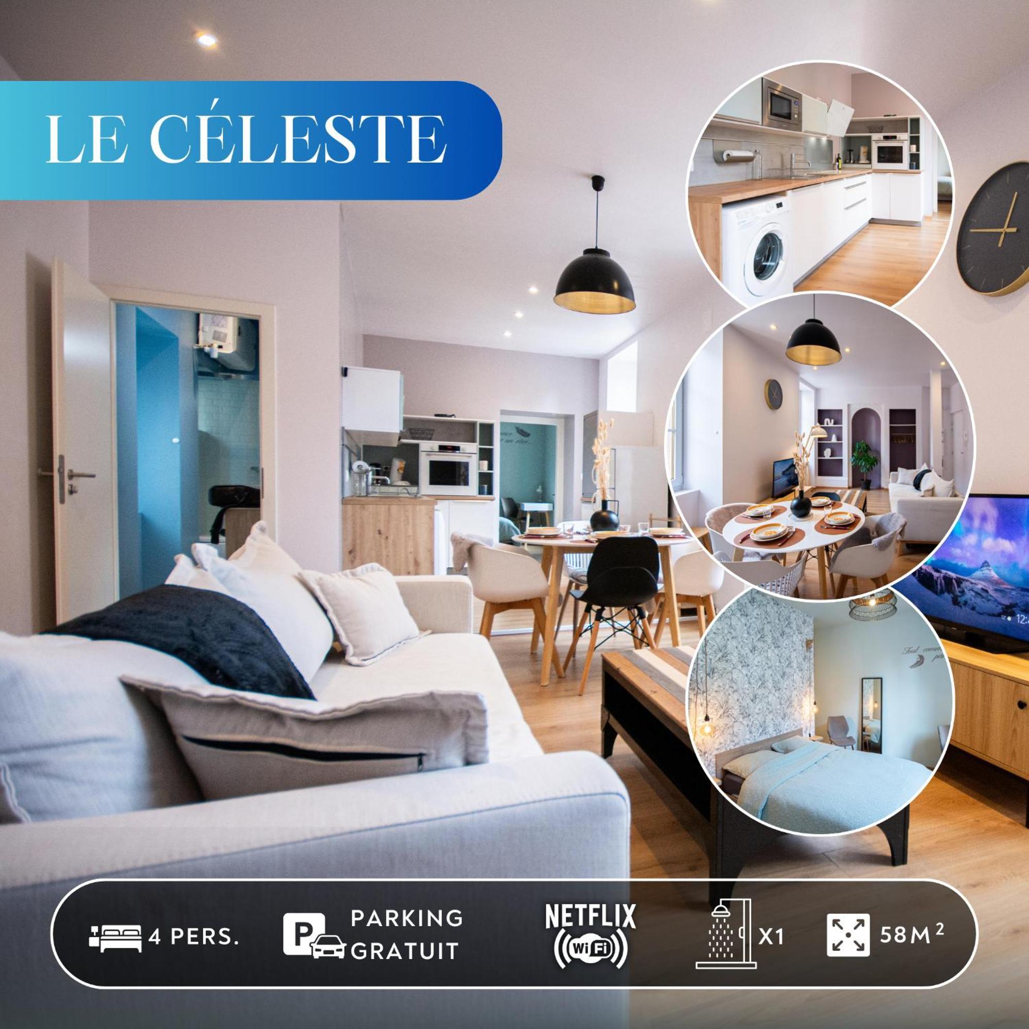 Le Celeste, Centre Historique, Wifi-Netflix Belfort Exterior foto